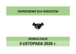 KONSULTACJE Z RODZICAMI 
